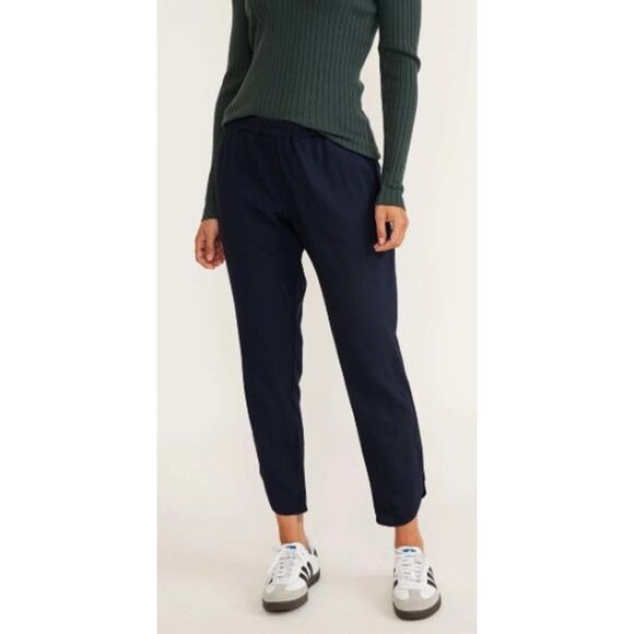 MARINE LAYER Allison Pant Tencel Active Athleisure Dolphin Hem Size S - Picture 1 of 4